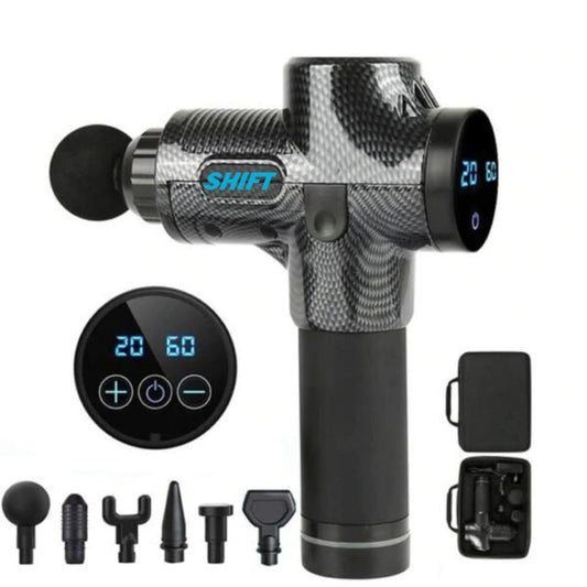 Massage Gun Carbon Black 2500mAh