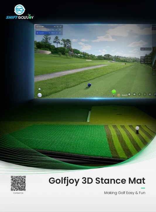 GOLFJOY 3D Stance Mat